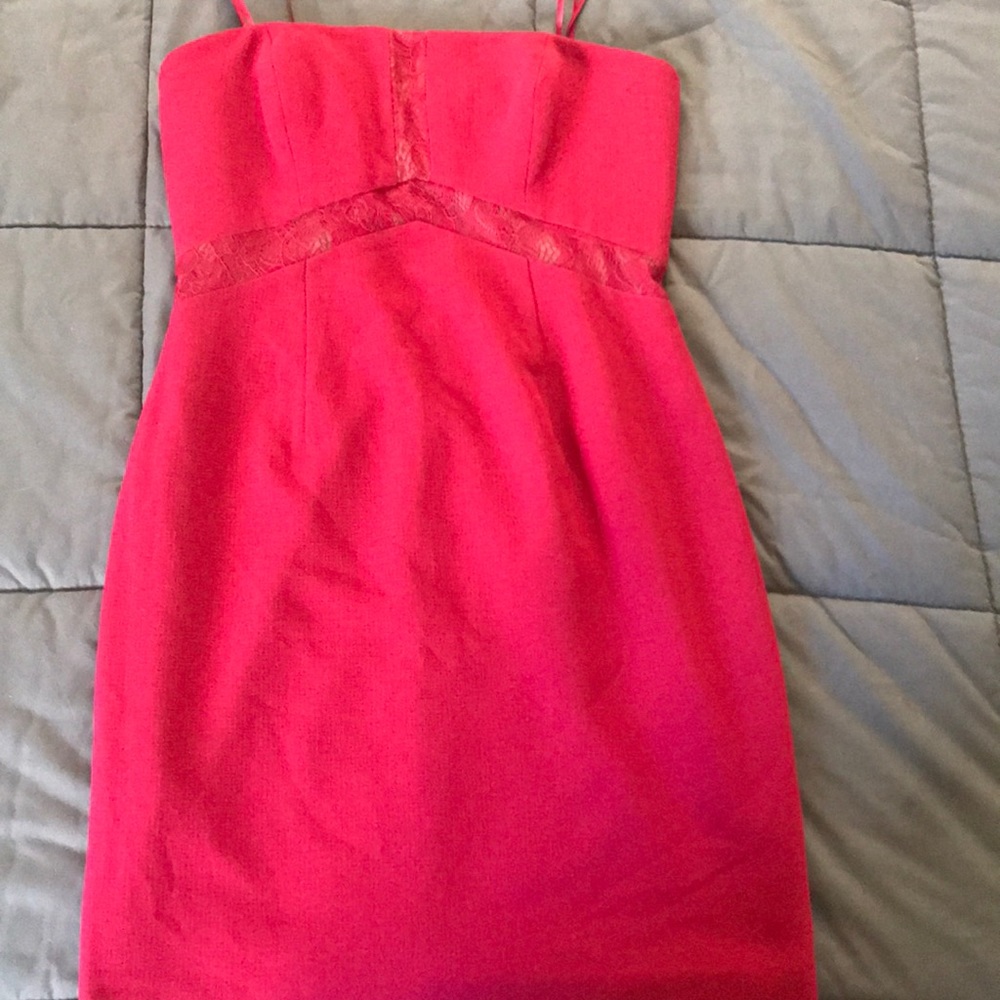 Pink cocktail dress